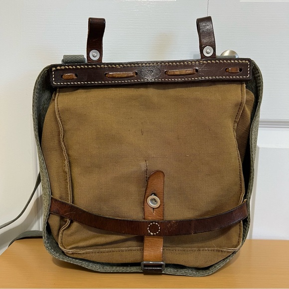Vintage 60s Swiss Army Bread Bag F. Hanni Sigriswil - Picture 1 of 16